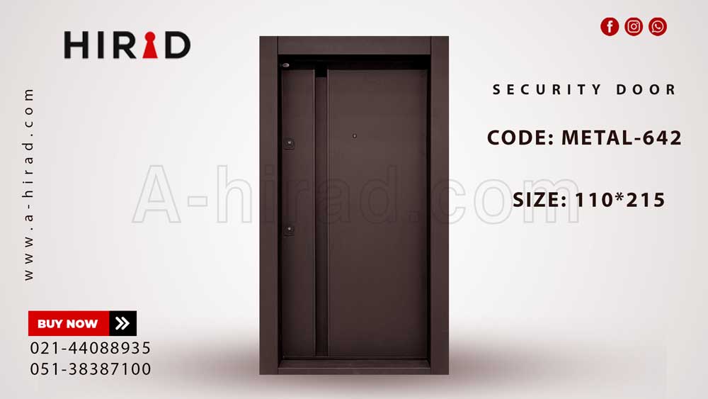 درب ضد سرقت فلزی METAL-642